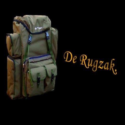 De rugzak | PPTX