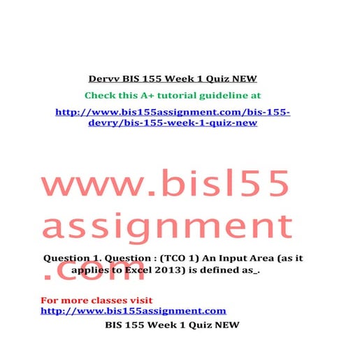 Dervy bis-155-week-1-quiz-new