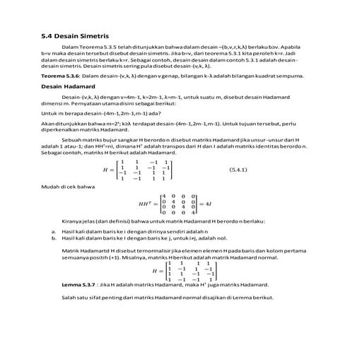 Desain simetris diskrit