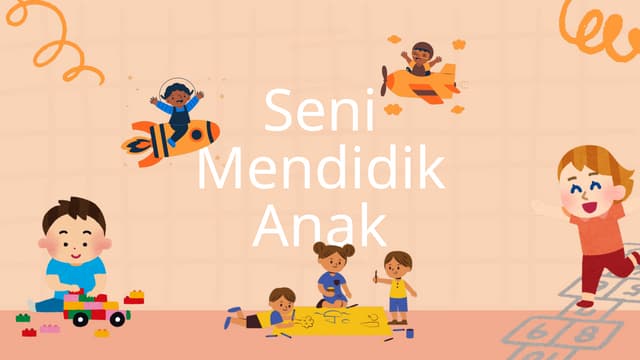 seni untuk mendidik anak usia dini menyenangkan | PPTX
