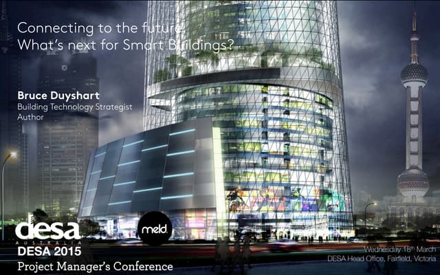 DESA PM Conference 2015 - Connectin...