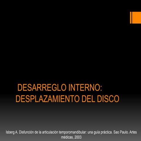 Desarreglo interno