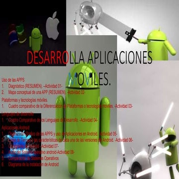 Desarrolla aplicaciones moviles