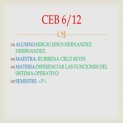 Desarrollando competencias de diferenciar.