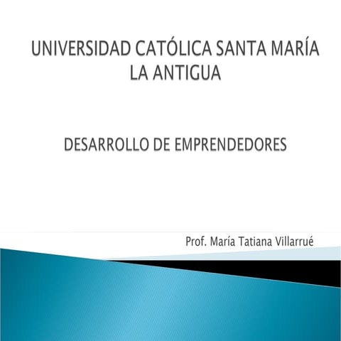 Desarrollo De Emprendedores