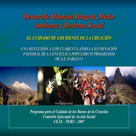 Populorum Progressio 40 AñOs