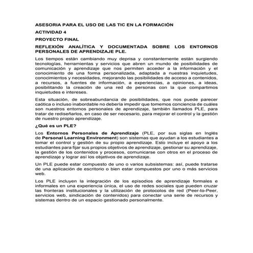 Desarrollo actividad 4