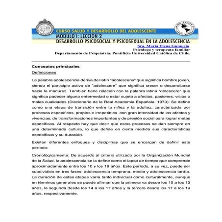 Desarrollo biosicosocial jovenes
