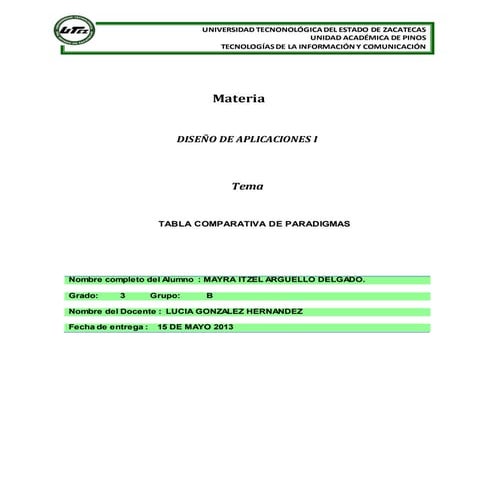 Desarrollo de aplicacionesi_mayraitzelarguellodelgado