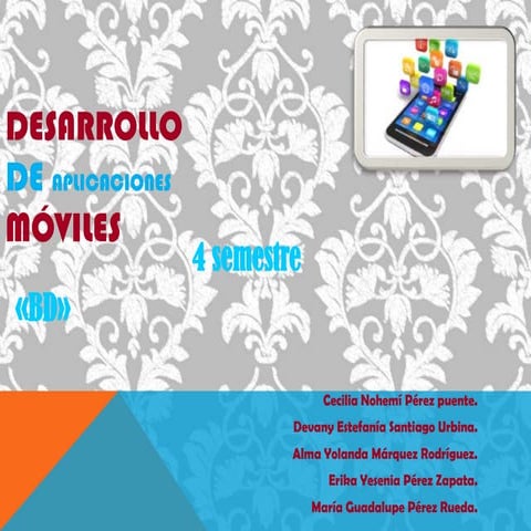 Desarrollo de aplicaciones móviles