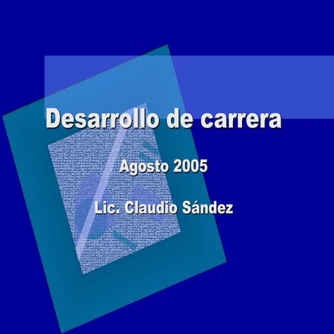 Desarrollo de carrera económicas final ii