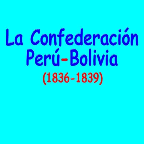 DESARROLLO DE LA REPÚBLICA DEL PERÚ 1836 HASTA 1866