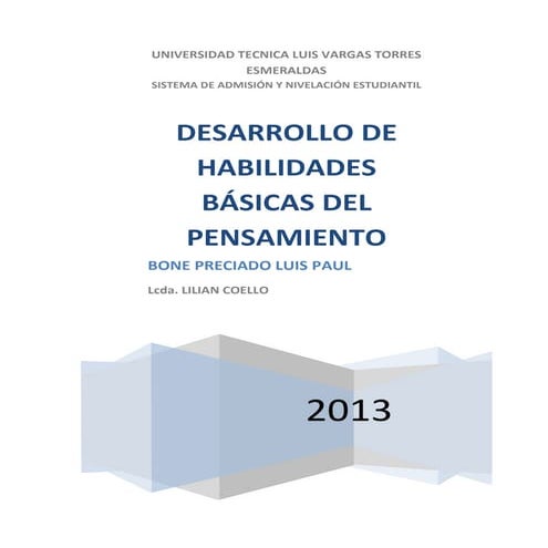 Desarrollo del pensamiento