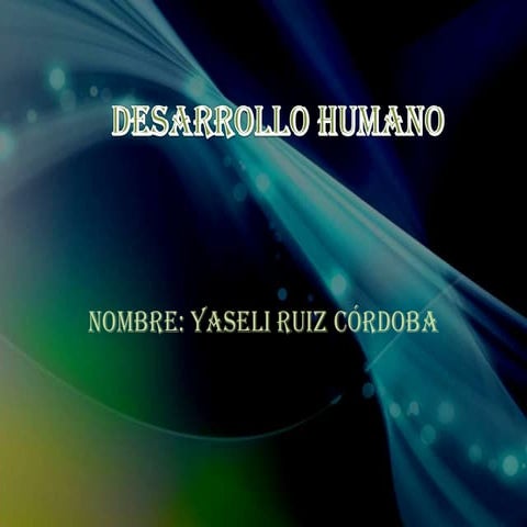 Desarrollo humano