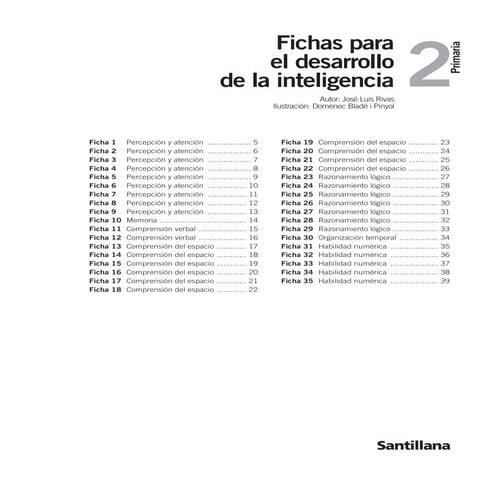 Desarrollo inteligencia