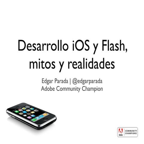 Desarrollo para iPhone con Flash