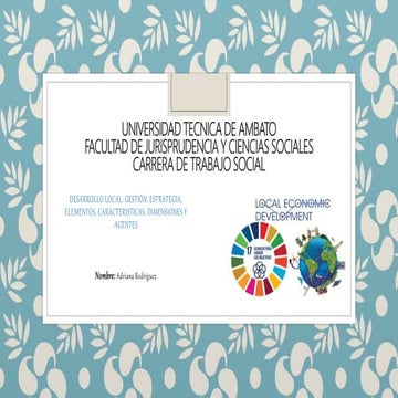 Desarrollo local pae2