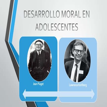 Desarrollo moral en adolescentes