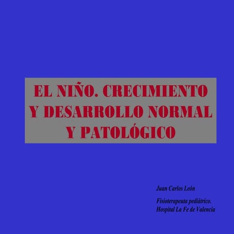 Desarrollo psicomotor del niño dos primeros años | PDF