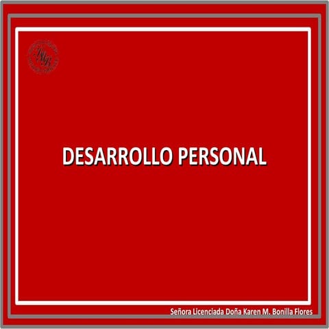 Desarrollo Personal rrhh