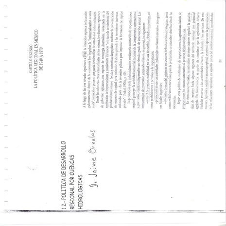 Desarrollo por cuencas