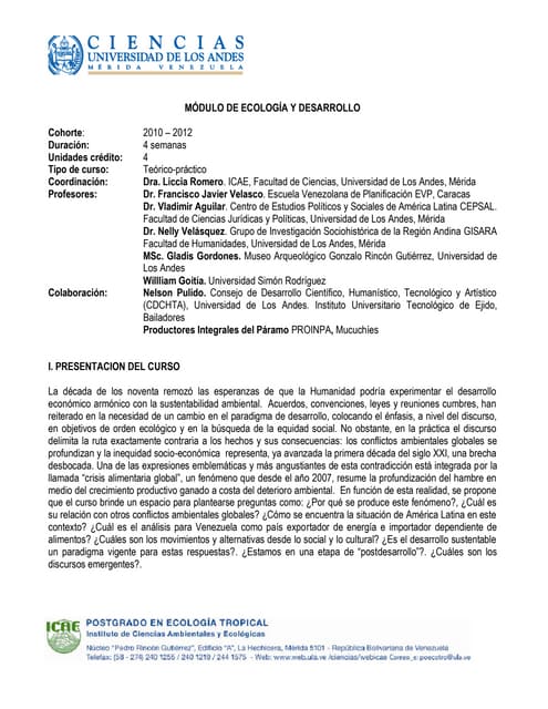 Desarrollo semilleristas