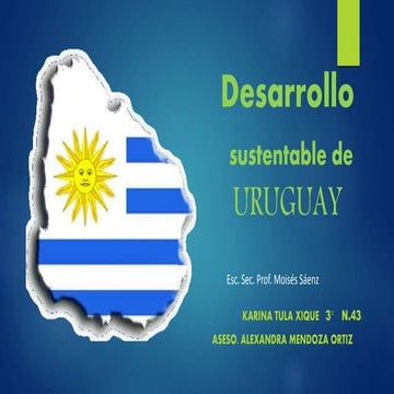 Desarrollo sustentable de uruguay
