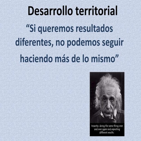 DESARROLLO TERRITORIAL