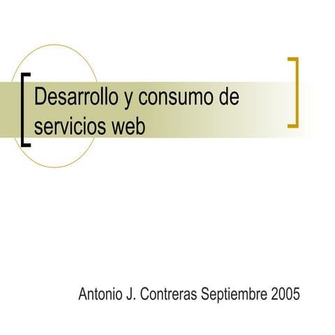 Desarrollo y consumo de servicios web asp.net