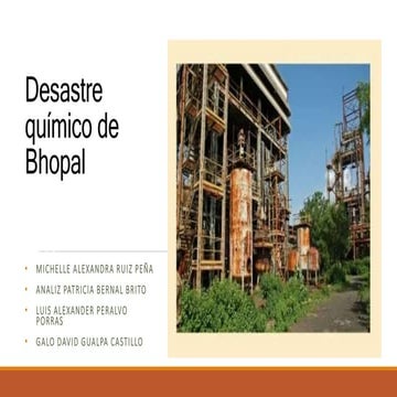Desastre químico de Bhopal.pptx