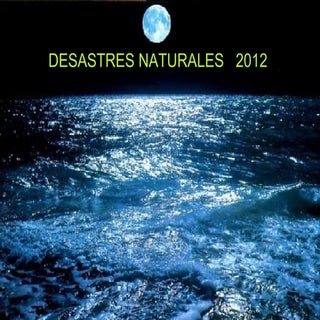 Desastres Naturales