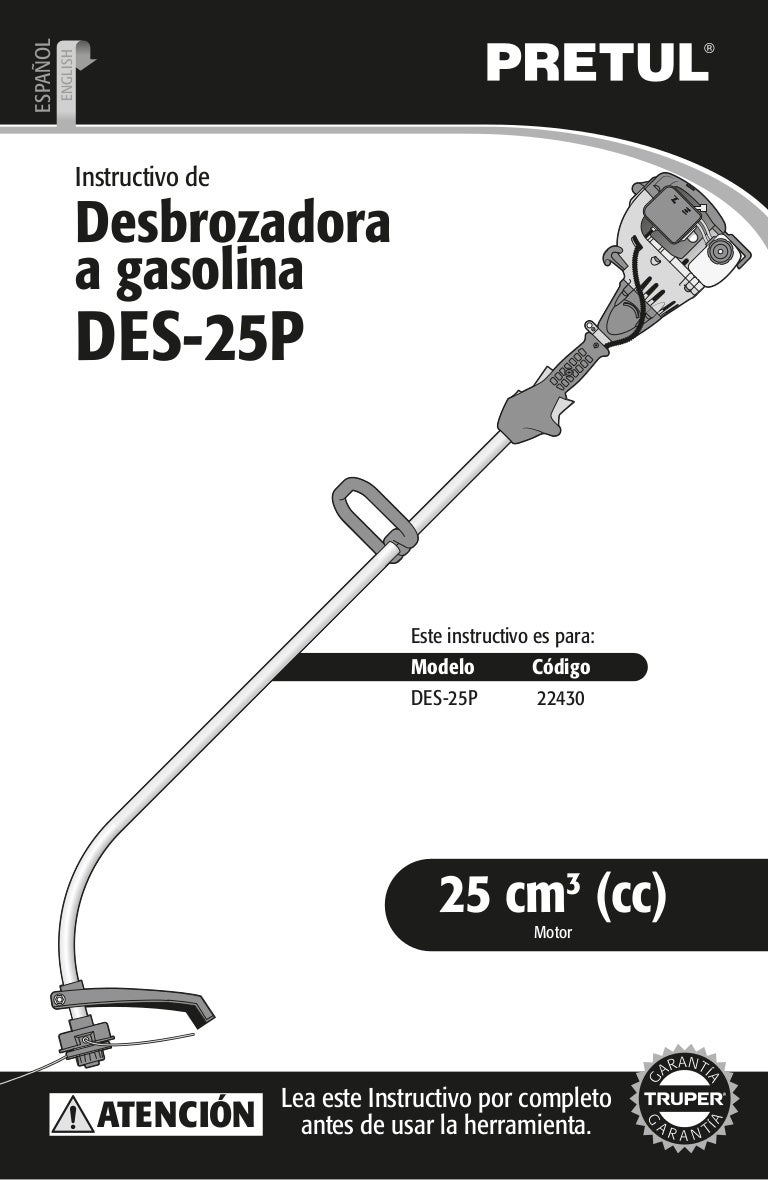 Mi Desbrozadora Prende Pero Se Apaga Desbrozadora pretul des 25 p