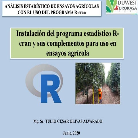 Descarga e instalación del programa r-cran | PPTX