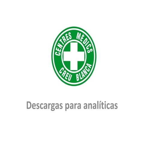 Descargas para analíticas