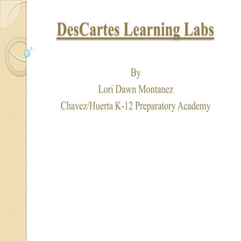 DesCartes Learning Labs