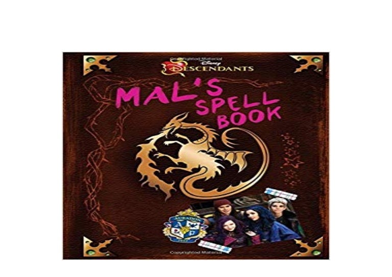 Descendants: Mal's Spell Book: : Disney Book Group