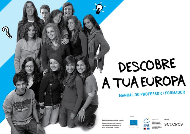 Descobre a tua Europa Manual do Pro...