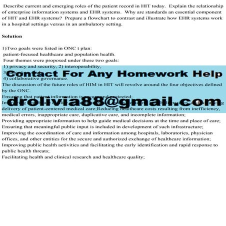 Describe current and emerging roles of the patient record in HIT toda.pdf