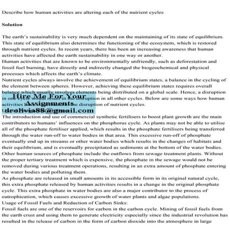 Describe how human activities are altering each of the nutrient cycl.pdf