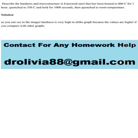 Describe The Hardness And Microstructure In Eutectoid Steel That Has pdf