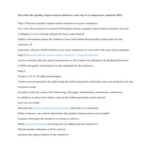 Data Analysis and Quality Improvement Initiative Proposal .docx