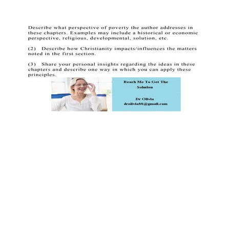 Describe what perspective of poverty the author addresses in these c.docx