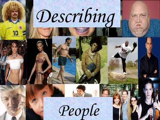 Describing people | PPT