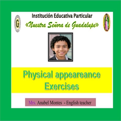 Describing appeareance