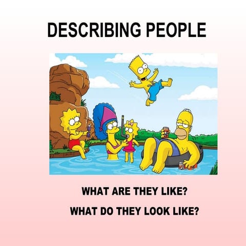 Describing People