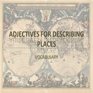 adjectives to describe places