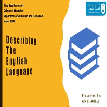 Describing the English language By Areej.pptx