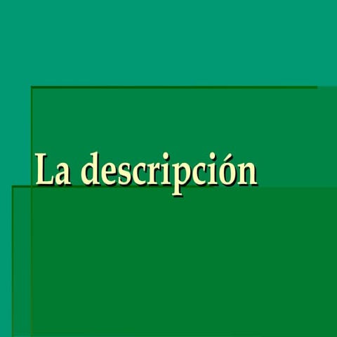 Descripción