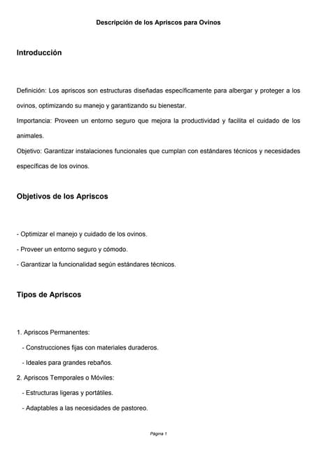 Descripcion_Apriscos que es un Apriscos.