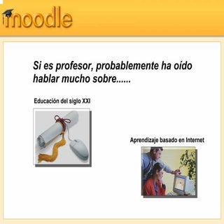 Descripcion de la plataforma moodle